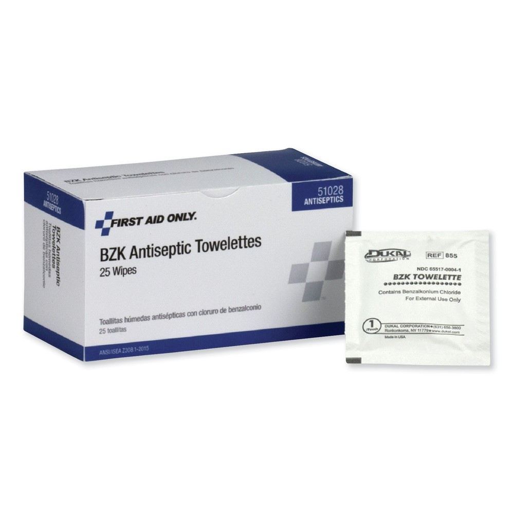 PhysiciansCare by First Aid Only 51028 Антисептические салфетки для оказания первой помощи 25 BX New 2790₽