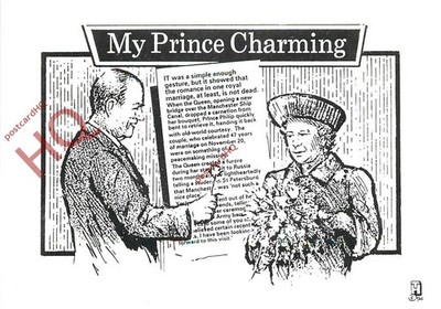 Ansichtskarte_ QUEEN ELIZABETH II, MY PRINCE CHARMANT [HEADLINE POSTKARTEN]