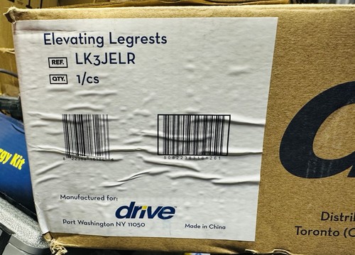 Reposapiés elevables Drive LK3JELR sillas de ruedas para adultos - totalmente nuevos - Imagen 2 de 3