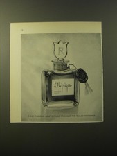 1961 Raphael Replique Perfume Advertisement - Every precious drop bottled
