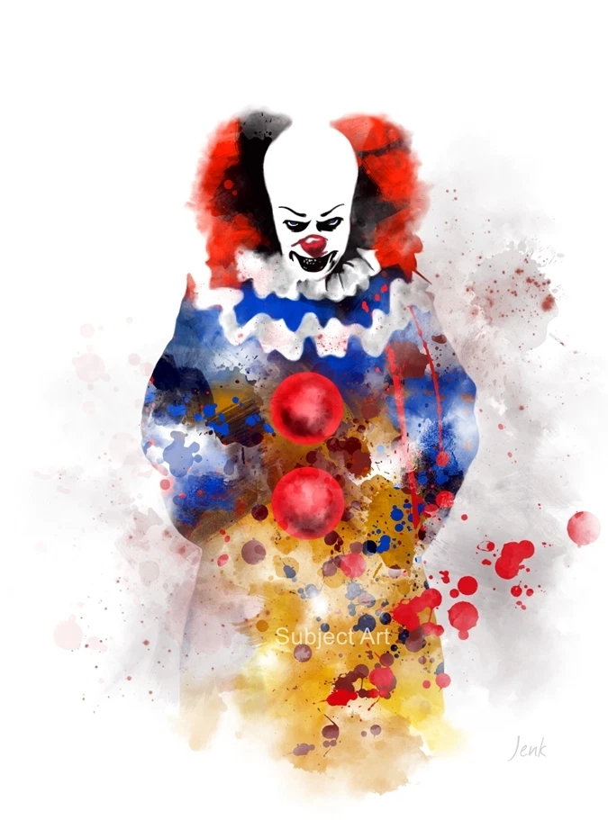 Pennywise painting 2024