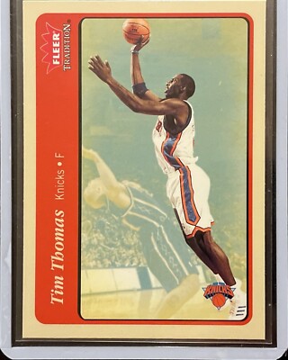 Tim Thomas - 2004-05 Fleer Tradition Basketball #183