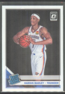 2019-20 Panini Donruss Optic Rated Rookie RC Darius Bazley #156