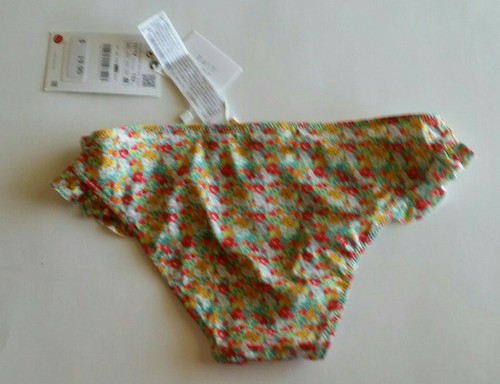 NWT Zara Kids Girl's Flower Ruffle Bikini Bottom Size 11-12 Years 152 cm New! - Picture 2 of 9