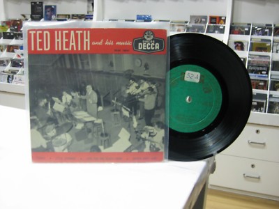 TED HEATH 7'' EP Single Spanische Tequila + 3