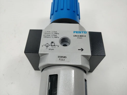 1 Stück Neu Festo LFR-1/2-D-MIDI-A 159585 Filterregler Kostenloser Versand - Bild 2 von 2