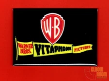 Warner Bros. Vitaphone Pictures logo 2x3" fridge/locker magnet 1930's animation