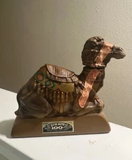 Vintage 1976 Mr. Boston Camel BiCentennial Jim Beam Whiskey Decanter Empty