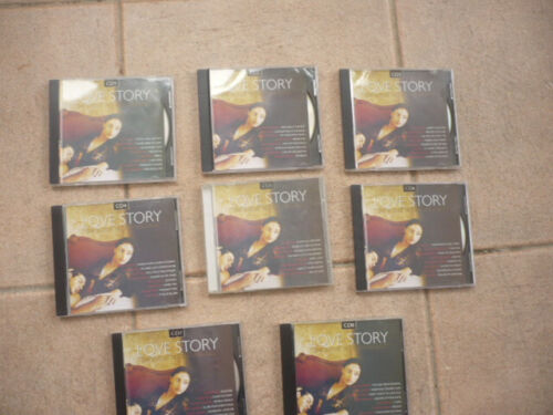 Lot de CD LOVE SONGS - (x 8) - Plus de 7 heures de chansons d'amour GreaT - importation néerlandaise - Photo 1/3