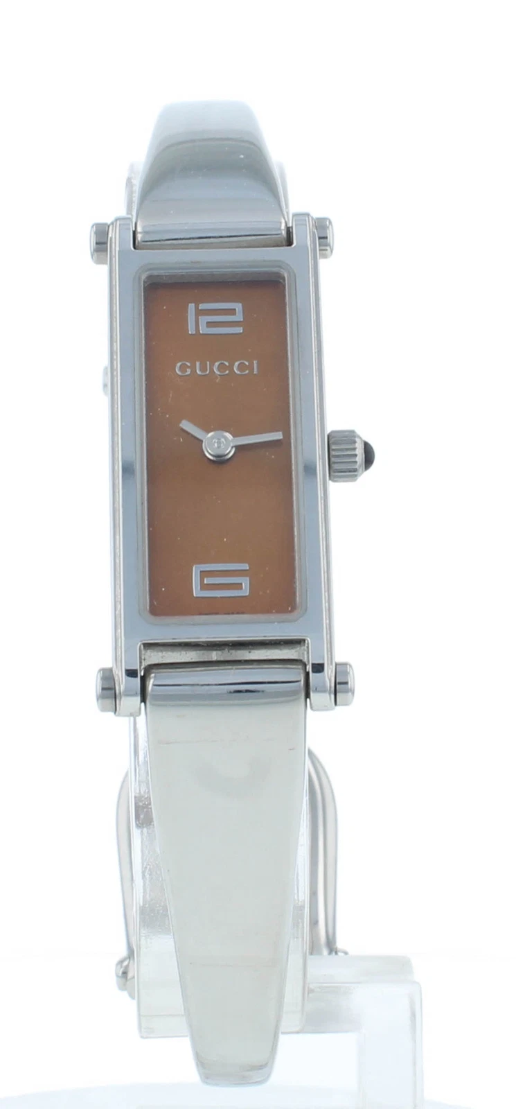Montre femme d'occasion Gucci Horsebit quartz acier inoxydable 12 mm 1500 L