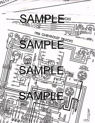 1957 CHEVROLET TRUCKS V-8 FORWARD CONTROL STARTER 57 WIRING DIAGRAM