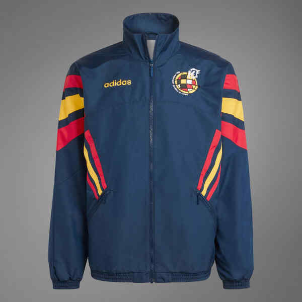 adidas Spain 1996 Woven Track Top Mens Soccer Jacket Asia adidas Spain 1996 Woven Track Top Mens Soccer Jacket Asia