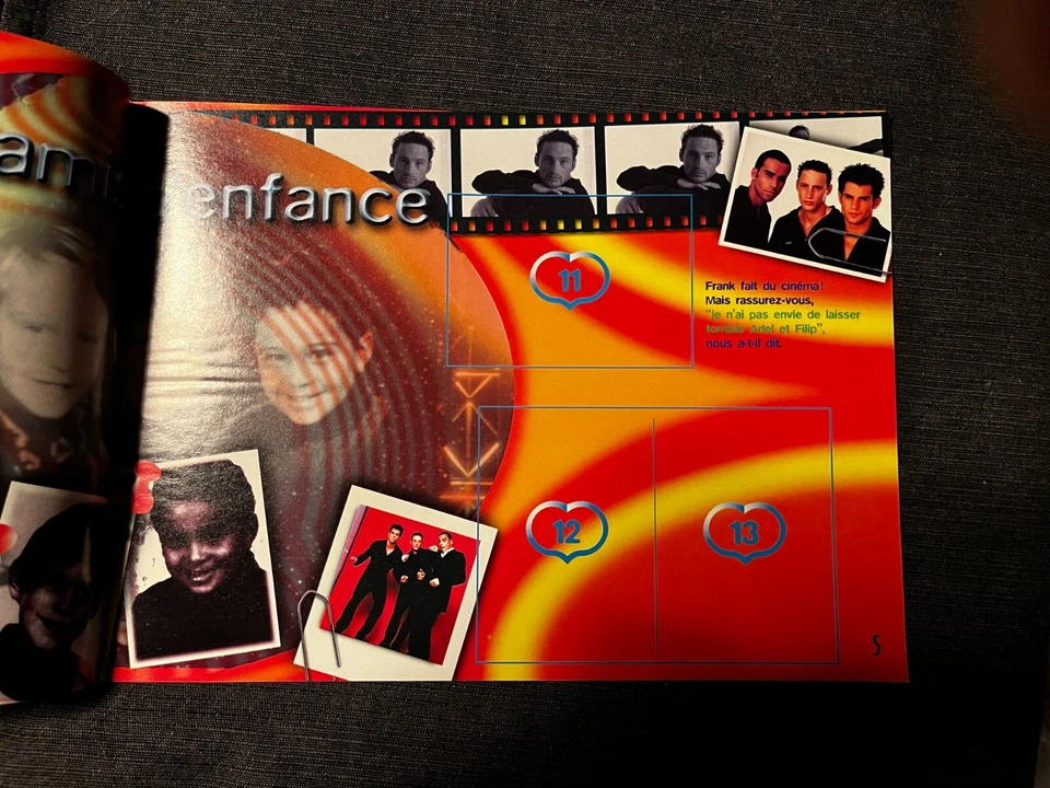 EMPTY ALBUM VIDE PANINI 2 BE 3 CARNET DE ROUTE 1998 NOT MINT VERY RARE - Photo 3/4