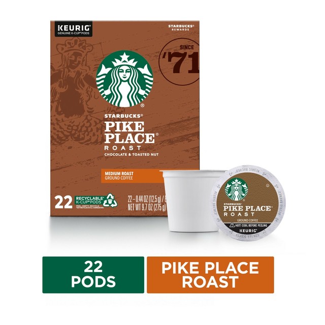 16 Starbucks Pike Place Roast Medium 