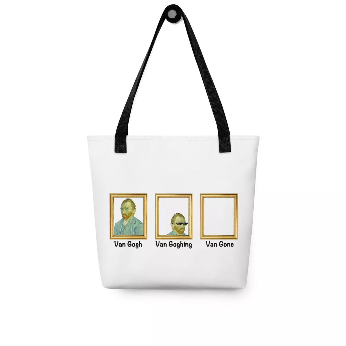 Van Gogh Van Goghing Van Gone Art History Nerd Joke Tote Bag eBay