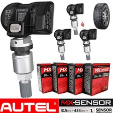 Autel Tire Pressure Sensors Tpms Mx-sensor 315mhz 433mhz Programmable Universal