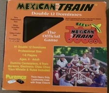 Puremco Mexican Train Game 2003 Replacement Parts Pieces Tiles Dominoes