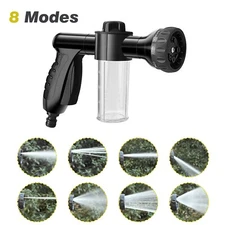 High-Pressure 8-in-1 for Car Wash Brush Foam Gun with 3.5Oz Soap Sprayer Outdoor