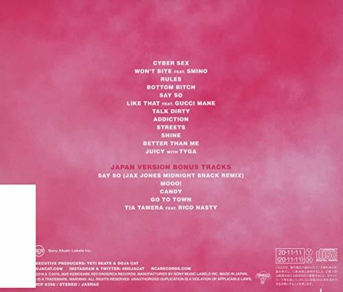 Doja Cat : Hot Pink (incl. 5 Bonus Tracks) N ew CD Japan