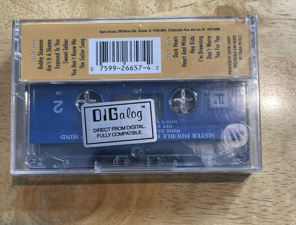 Sister Double Happiness Heart And Mind Cassette Tape Sealed - Image 2 of 3