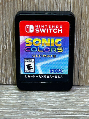 Sonic Colors Ultimate (Nintendo Switch, 2021) Cartridge Only