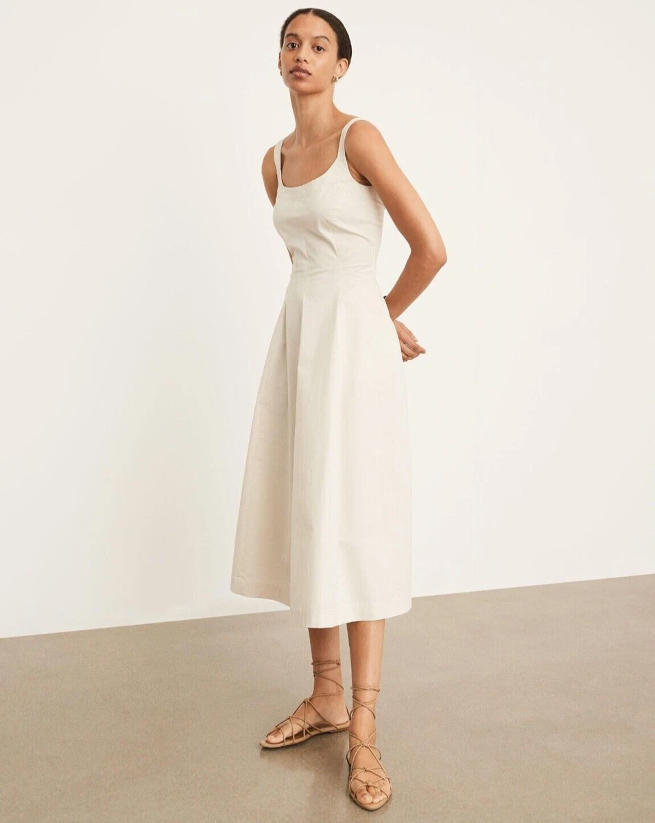 Ivory cotton store dress