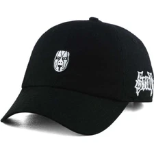 WWE Sting Already Design Co Slouch Curved Brim Strapback Dad Hat Cap, Black NEW