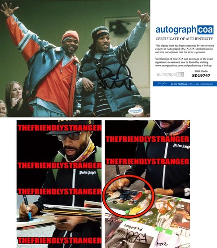 Rapper REDMAN signed "HOW HIGH" 8x10 Photo EXACT PROOF i Method Man ACOA COA