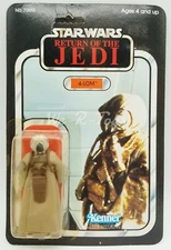 Vintage Star Wars 4-Lom Action Figure ROTJ 65 Back 1983 Kenner No. 70010