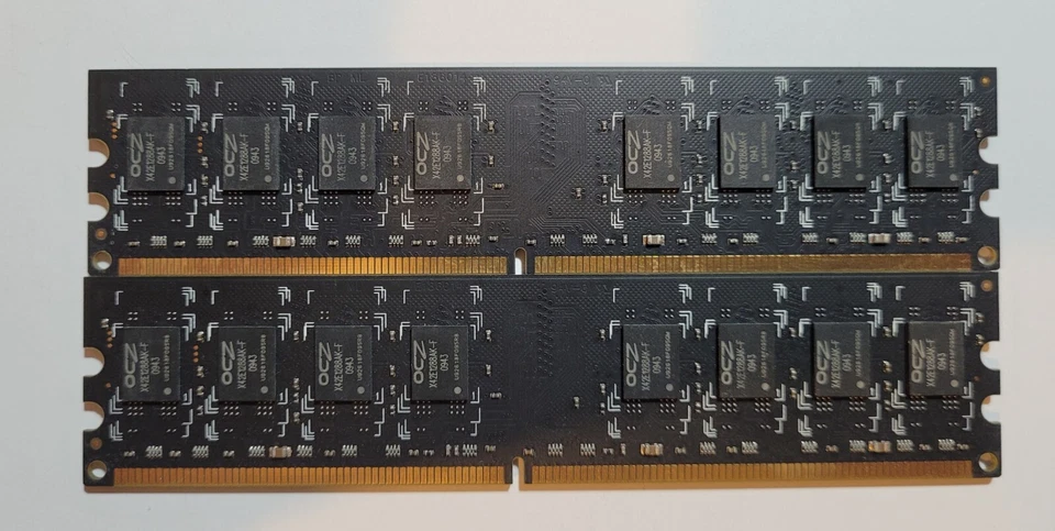 ocz 4gb ram kit ocz2v8004gk pc2-6400 - Image 2 of 2