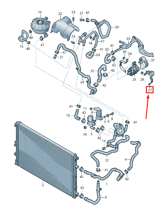 NOUVEAU SUPPORT DE POMPE À CARBURANT POUR MOTEUR AUDI Q7 4M 4M0121240AH