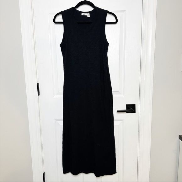 WILT Basic A-Line Crew Shell Sleeveless Dress Bla… - image 3