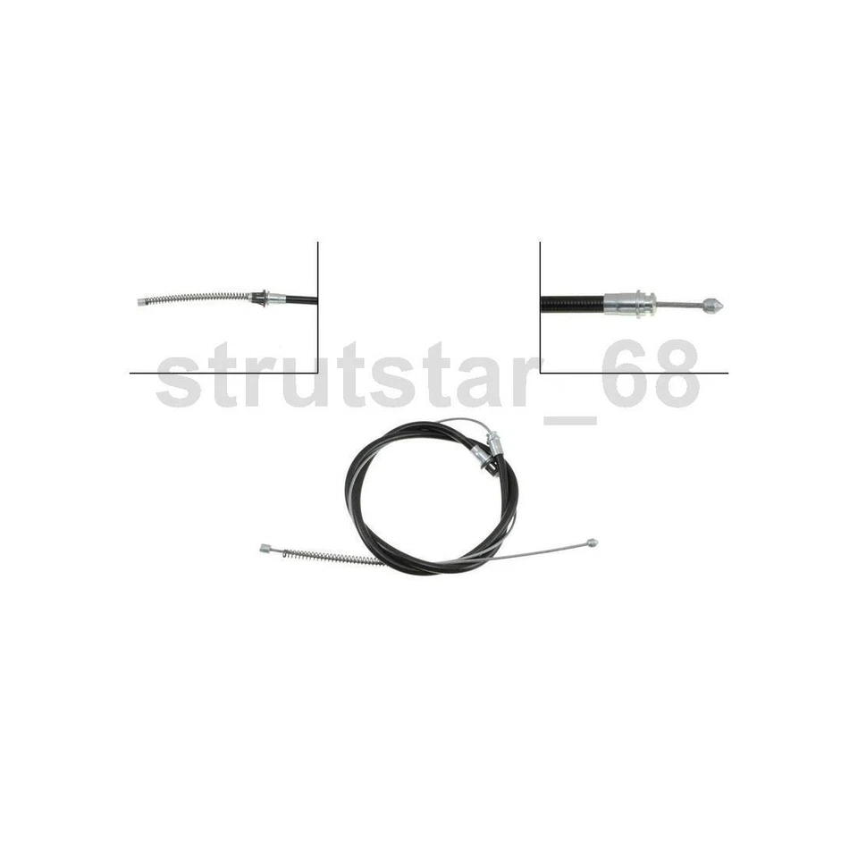 2 cables de freno de estacionamiento traseros para Ford Mustang 1964 Ford Mustang 1965 Foto 2 de 4