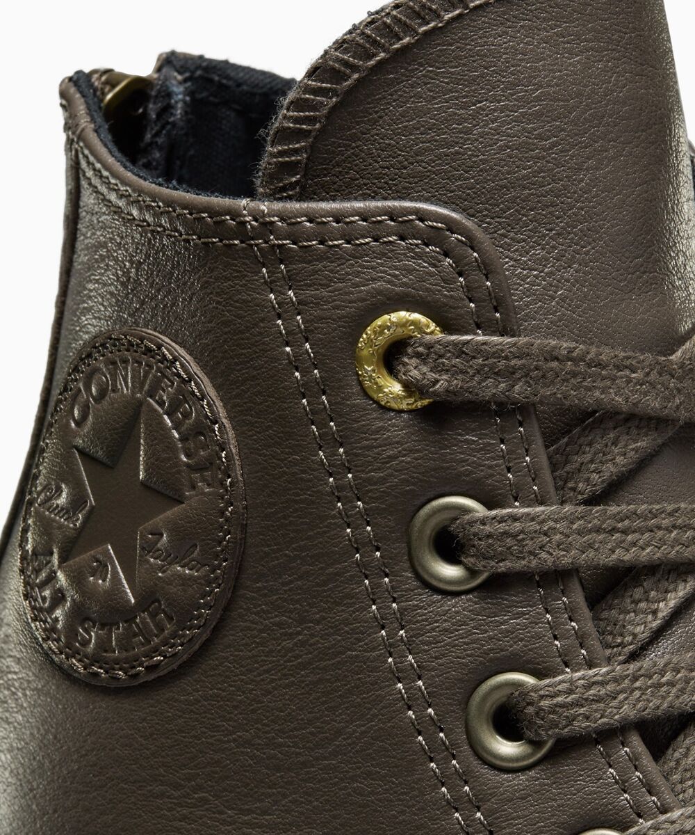 Converse Chuck 70 Leather Zipper Heel Sneaker Shoes Velvet Converse Chuck 70 Leather Zipper Heel Sneaker Shoes Velvet