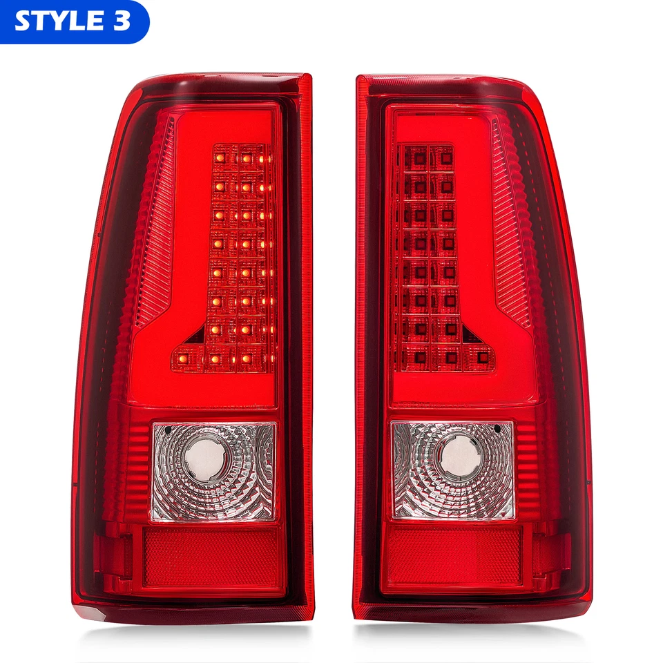 LED Tail Lights For 03-06 2003-2006 Chevy Silverado GMC Sierra 1500 2500 HD 3500 Foto 4 de 4