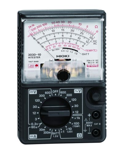 Hioki 3030-10 Analog Hitester 600V AC Tester Meter - Picture 1 of 4