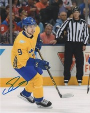 Team Sweden Filip Forsberg Signed Autographed 8x10 NHL Photo COA #6