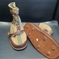 Vintage WW2 Era Snow Ice Over Boot KKV, Approximately 11.5  Inside Measurement