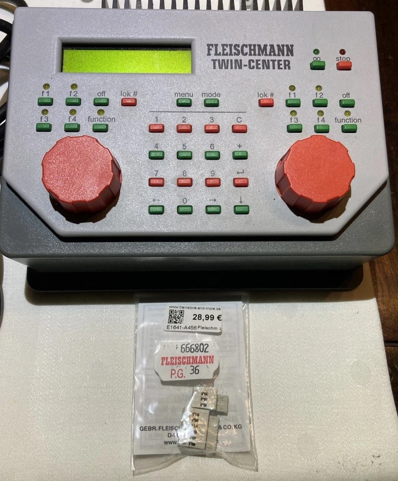 Fleischmann Twin Center 6802 Trafo 6811 mit 2 Modulen  Digital Plus LK 100 - Bild 2 von 4