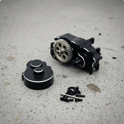 Hintere Getriebebaugruppe langlebig RC Auto Heckgetriebe für Modellbauer
