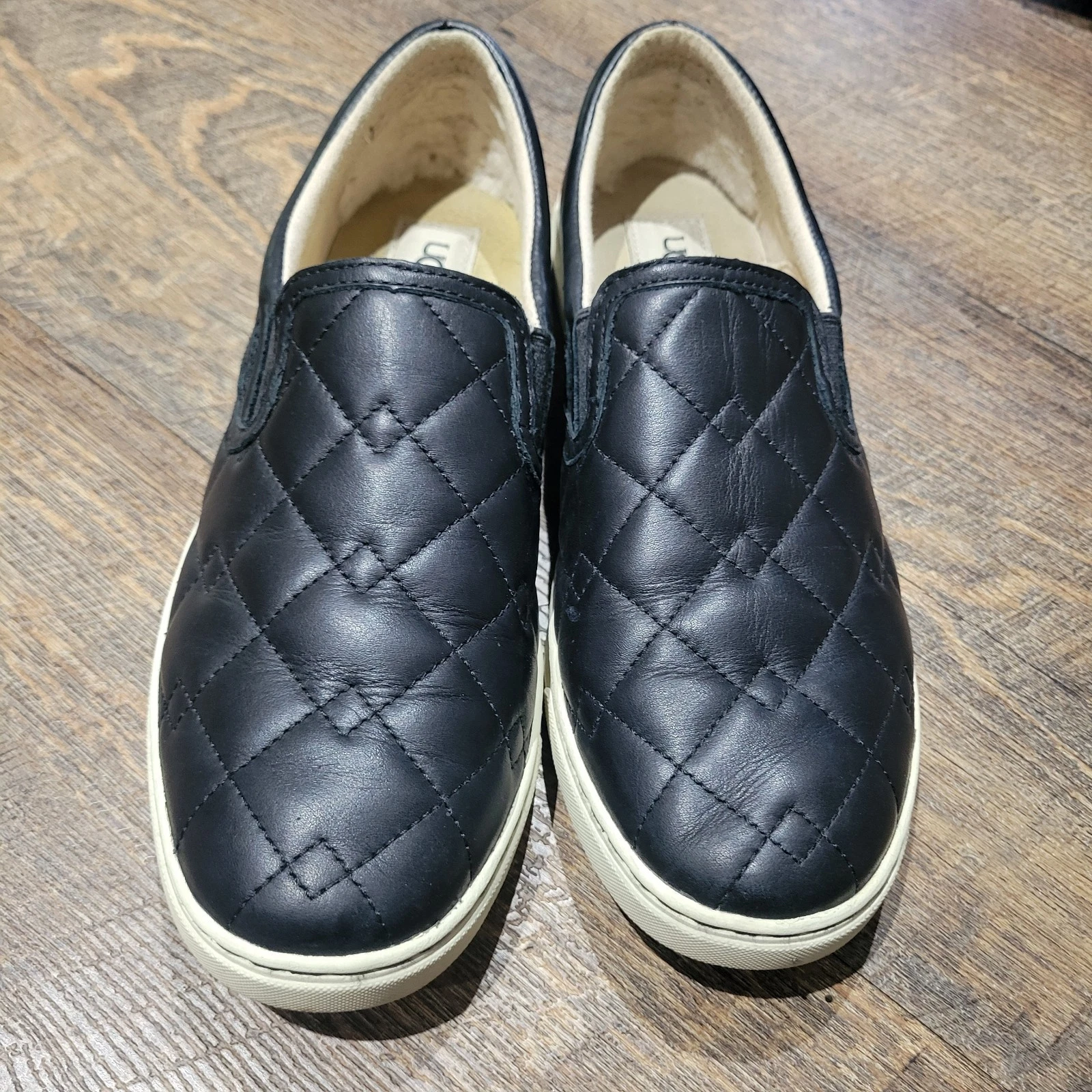 Sneakers UGG Australia donna Fierce Deco trapuntate nere slipon trapuntate misura 9 5 m