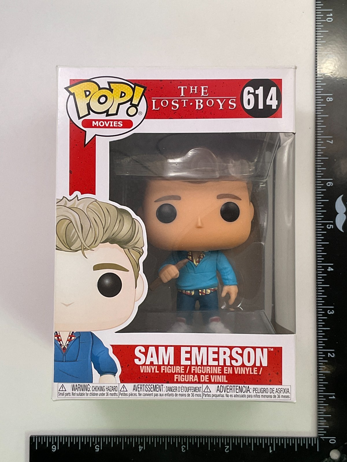Funko Pop! The Lost Boys: Sam Emerson #614 Vinyl Figure See Pics -Cn G3