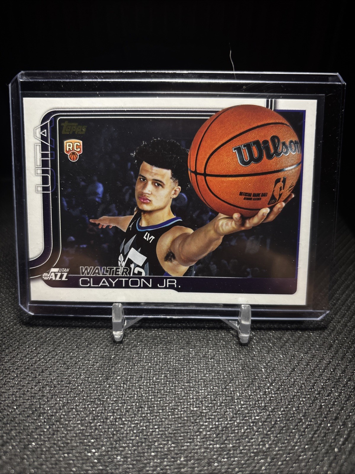 2025-26 Topps Basketball Walter Clayton JR Golden Mirror Variations SSP RC 218
