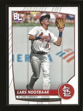 2023 Topps Big League Lars Nootbaar Base Card St. Louis Cardinals (#26)