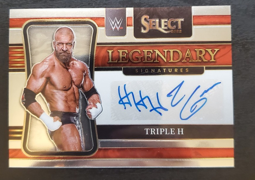 Triple H 2022 Select WWE #LS-HHH Legendary Signatures Price Guide Triple H 2022 Select WWE #LS-HHH Legendary Signatures Price Guide