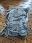 LLBEAN WICKED FLEECE PLUSH ROBE ~ LEDGE (GRAY/Beige) ~ MEDIUM  — photo 2