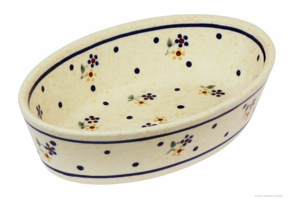 Original Bunzlauer Keramik Dip - Schale / SchäLchen 16,0X4,0 Cm (Dxh) Dekor 111-image