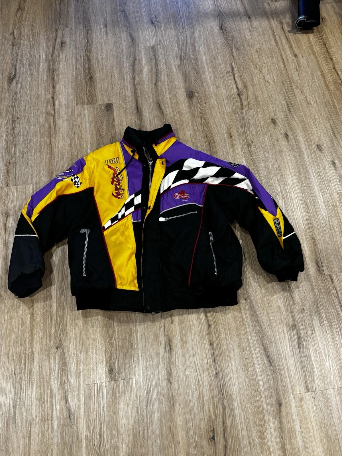 Vintage Choko Pro Racing Snow Mobile Jacket XL