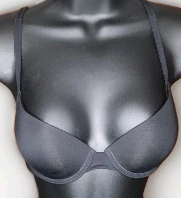 Official Victoria's Secret PINK Brand Women's Black Push Up Bra Size 34B