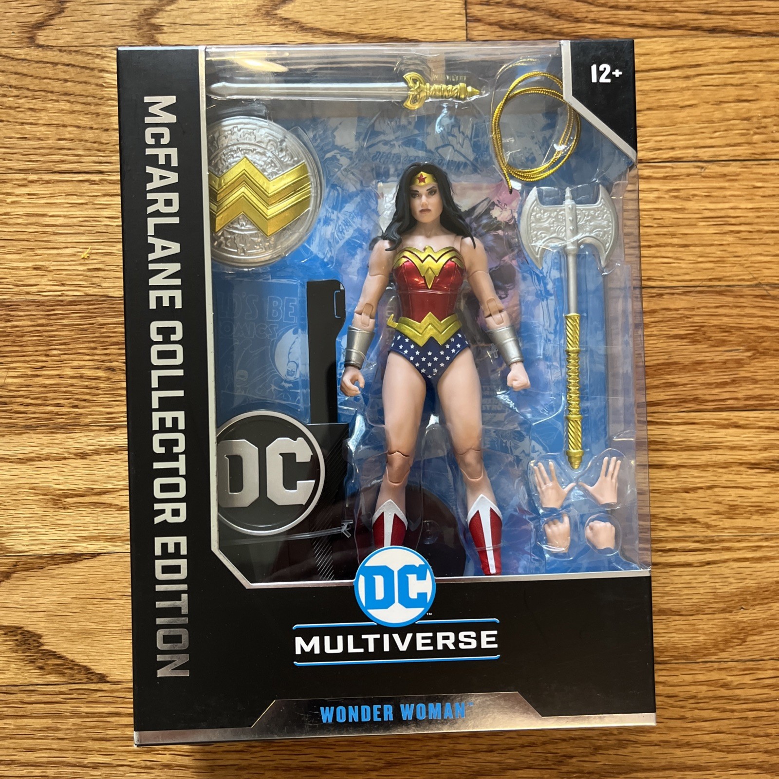 McFarlane DC Multiverse Who Is Wonder Woman Platinum Chase Edition Action Figure